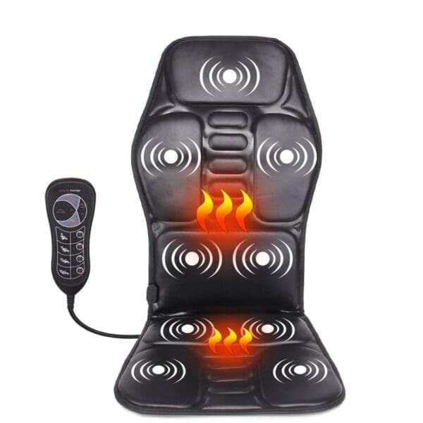 DARCON électrique voiture Massage chaise cou dos masseur coussin chauffant vibrant corps Massage Cusion maison voiture charge Relax tapis 7