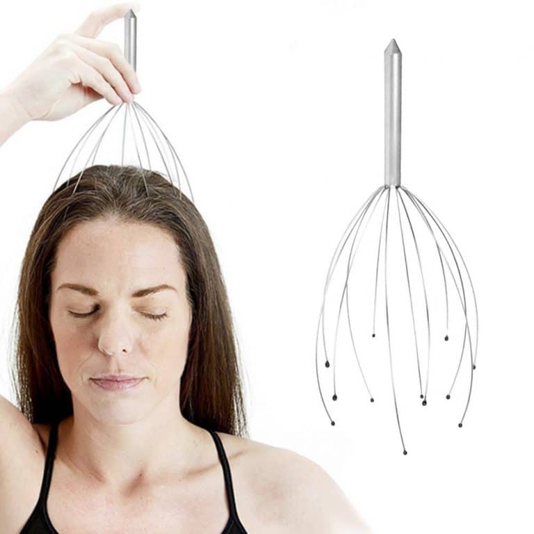 Masseur de tête pieuvre, araignée, relaxant, grattoir pour le cuir chevelu, pour éviter le Stress, bien-être, griffe de Massage 4