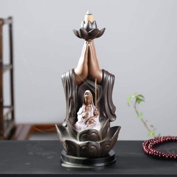 Fontaine encens bouddha 9