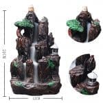 Bruleur d'encens cascade 35