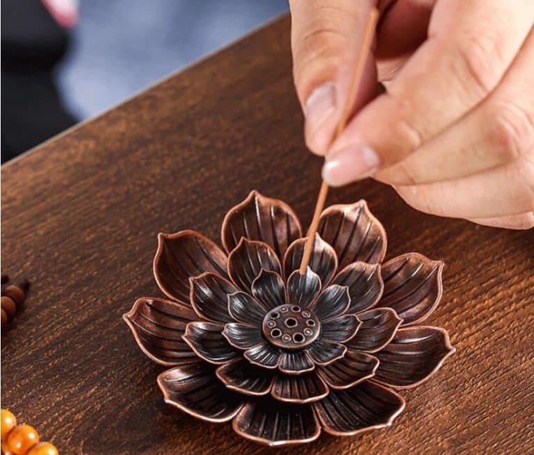 Bruleur encens fleur de lotus 16
