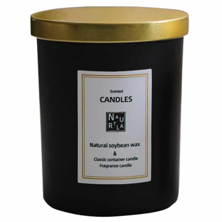 Contenant pour bougie avec couvercle 2