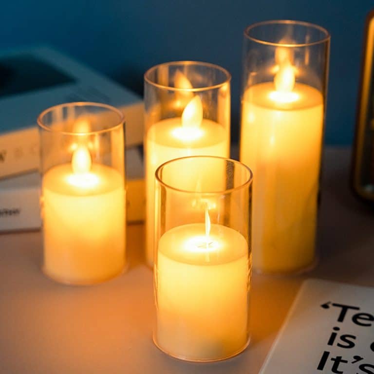 Fausse bougie flamme qui bouge 1