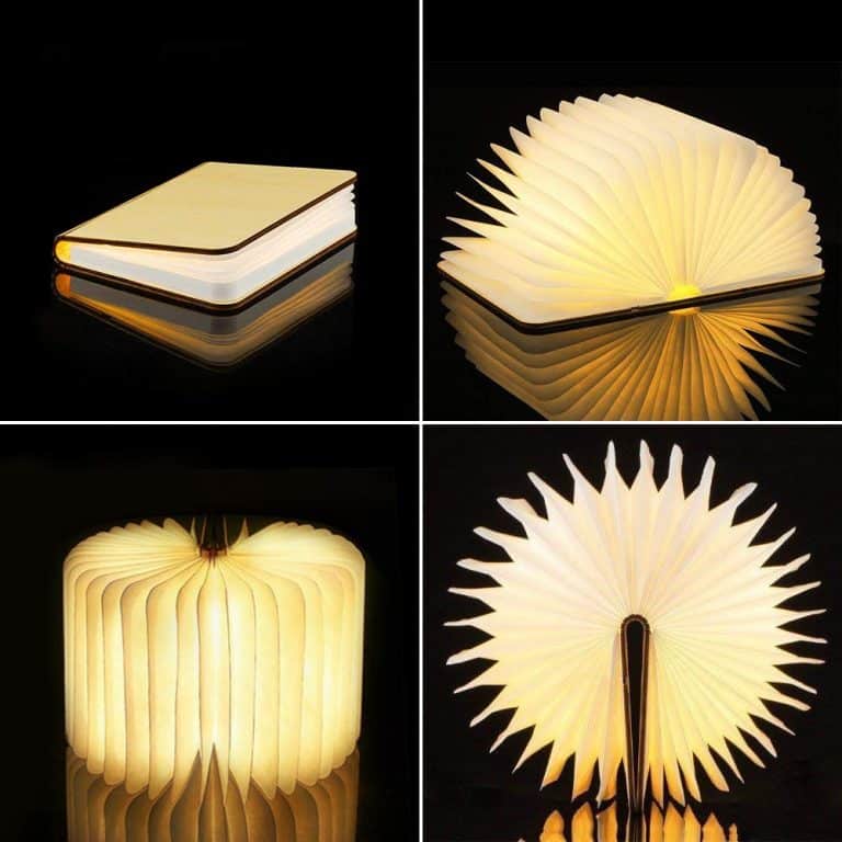 Lampe en forme de livre ouvert 4