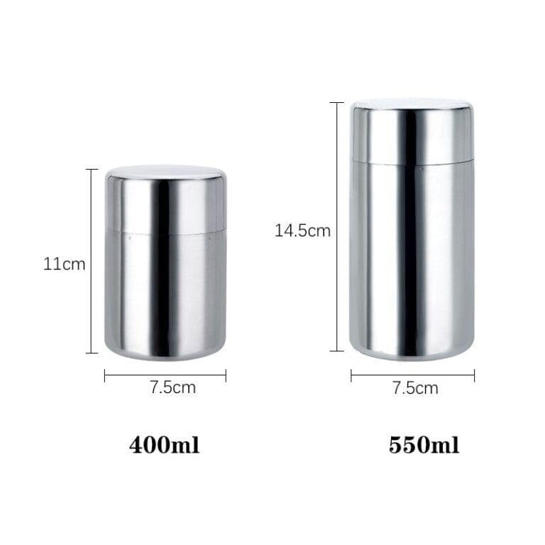 Boite à thé métal double couvercle 5