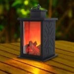 Lampe imitation feu de bois 3