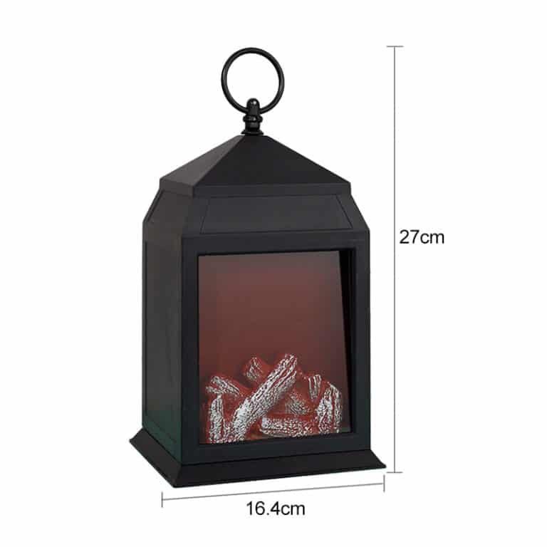 Lampe imitation feu de bois 9