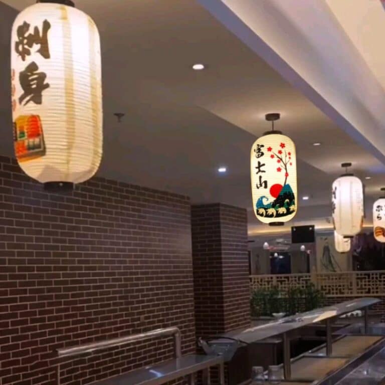 Lanterne japonaise suspendue 6