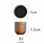 Tasse cafe retro vintage 12