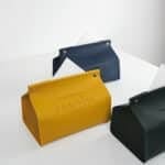 Boite mouchoir cuir 25