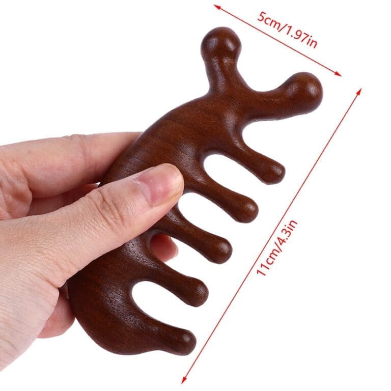 Peigne massage tete 6