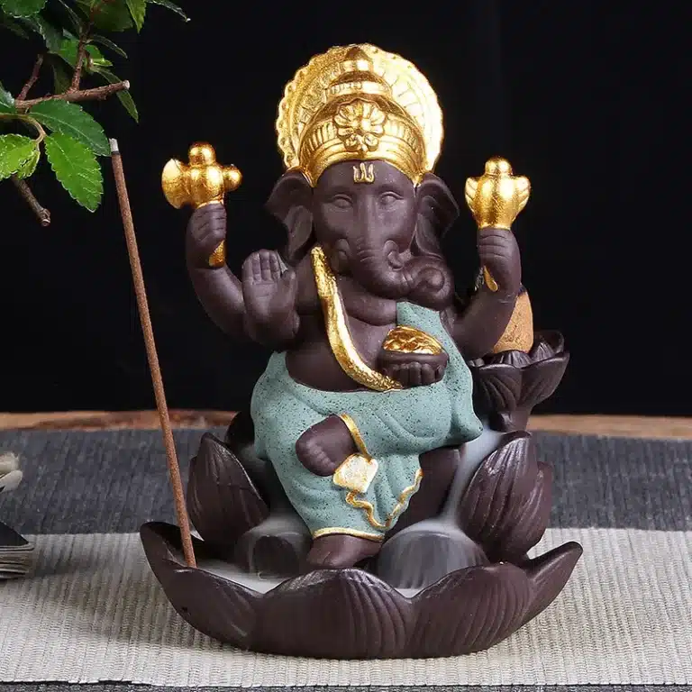 Porte encens ganesh 3