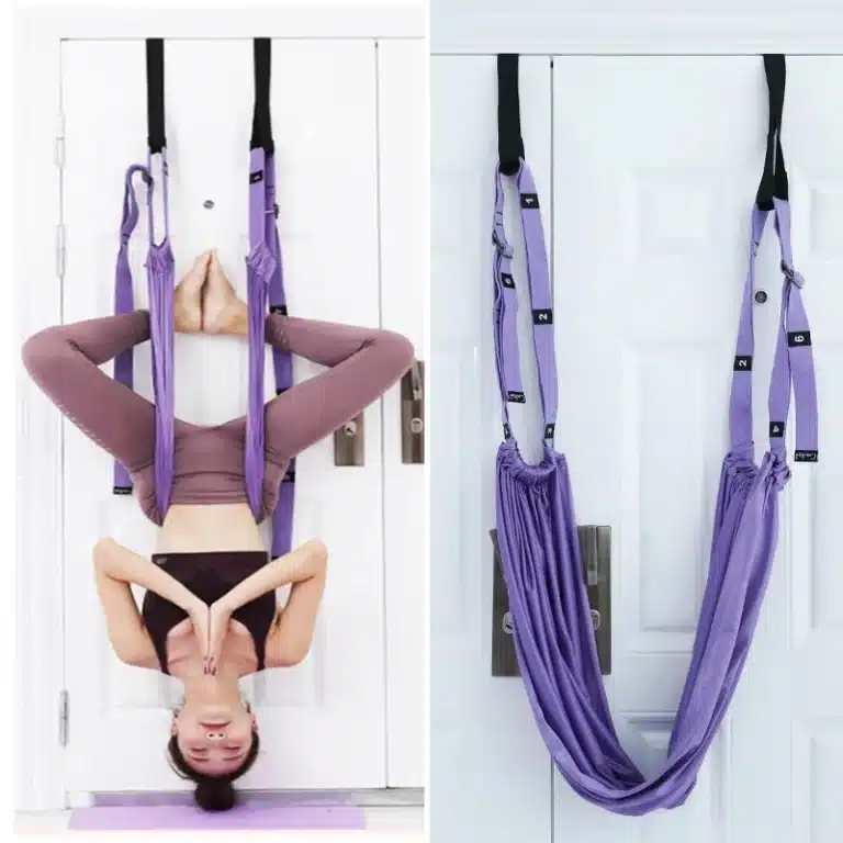 Sangle de Yoga Aérienne Réglable artificiel astique pour Porte Manquée, Dispositif d'Entraînement pour Femme 1