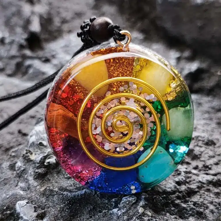 Pendentif orgonite 1