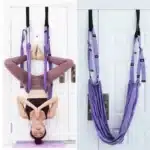 Sangle de Yoga Aérienne Réglable artificiel astique pour Porte Manquée, Dispositif d'Entraînement pour Femme 1