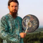 Tambour chamanique artisanal 2